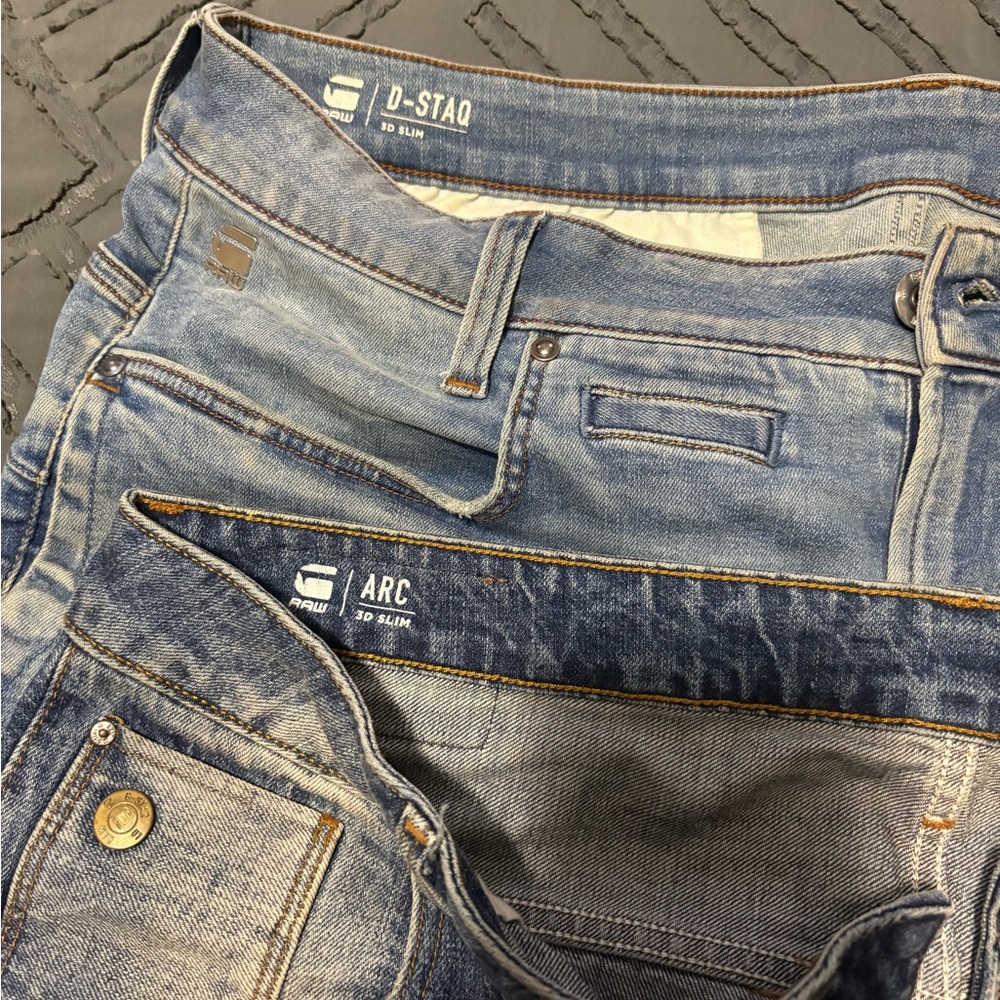 G-Star Men's Slim Fit Denim Jeans